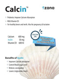 New Calcium tablet for women with Prebiotic Inulin
